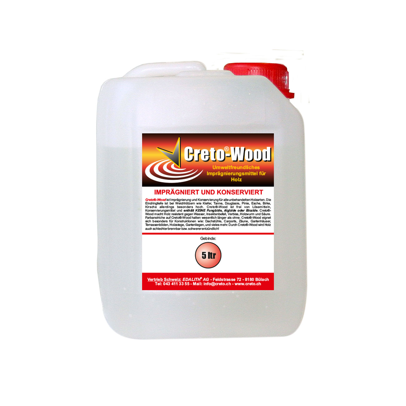 Creto®-Holz-Konservierungsmittel 5l